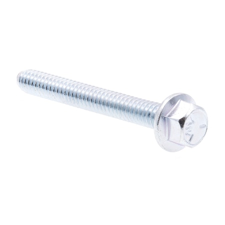Prime-Line Serrated Flange Bolts 1/4in-20 X 2in Zinc Plated Case Hardend Steel 25PK 9090741